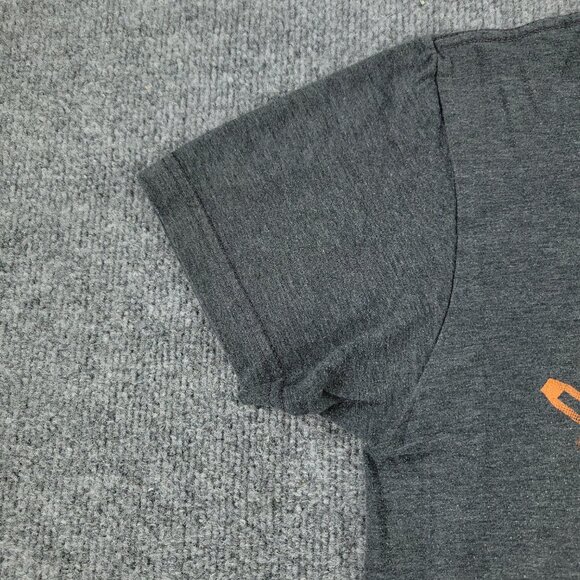 Oregon State Beavers Shirt Men's Medium Gray NCAA University Logo Short Sleeve - Picture 6 of 12